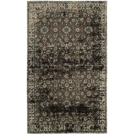 Safavieh Classic Vintage Square Area Rug, Teal and Beige - 6 x 6 ft. CLV226A-6SQ